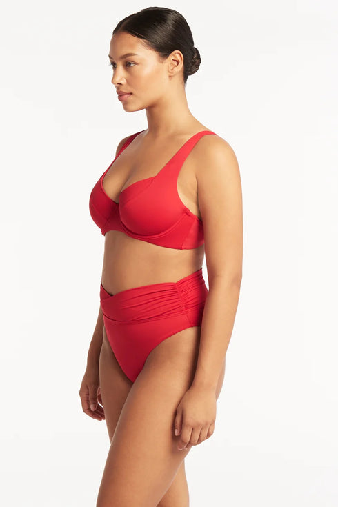 Sea Level Essentials Wrap High Waist Pant